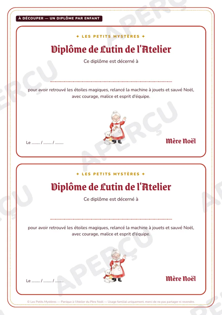 Aperçu du jeu