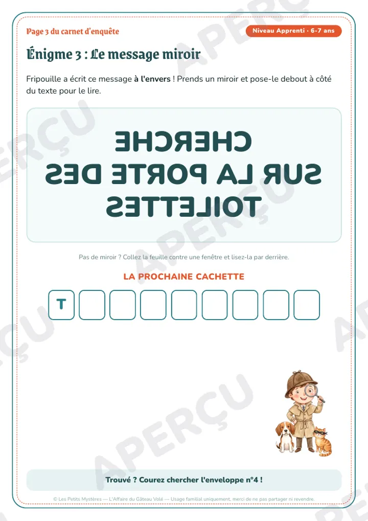 Aperçu du jeu