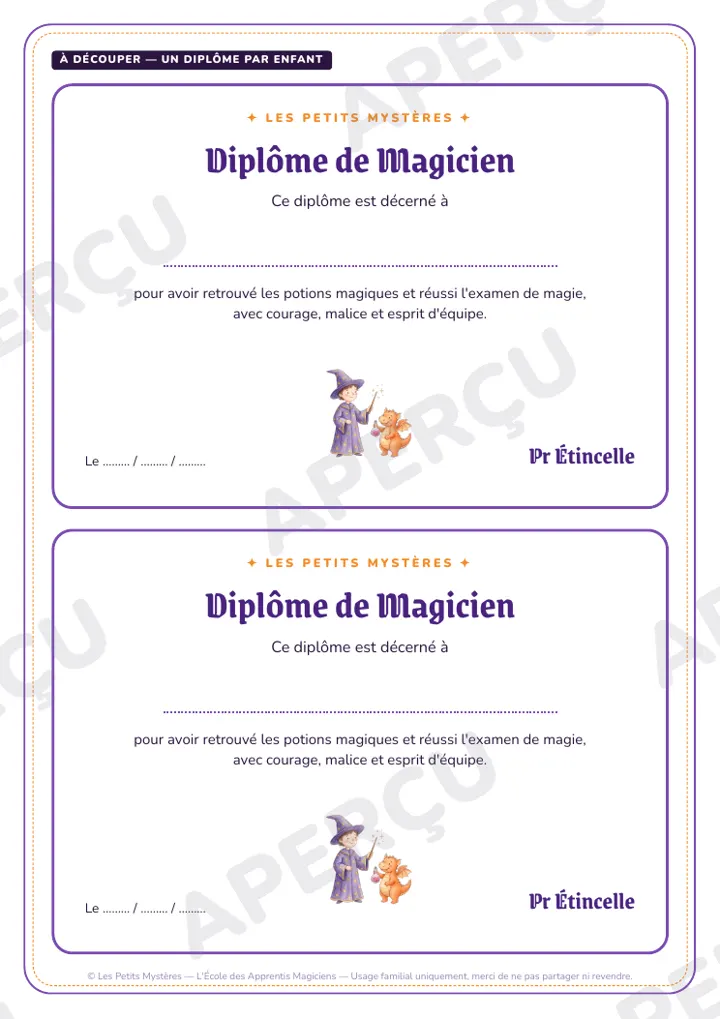 Aperçu du jeu