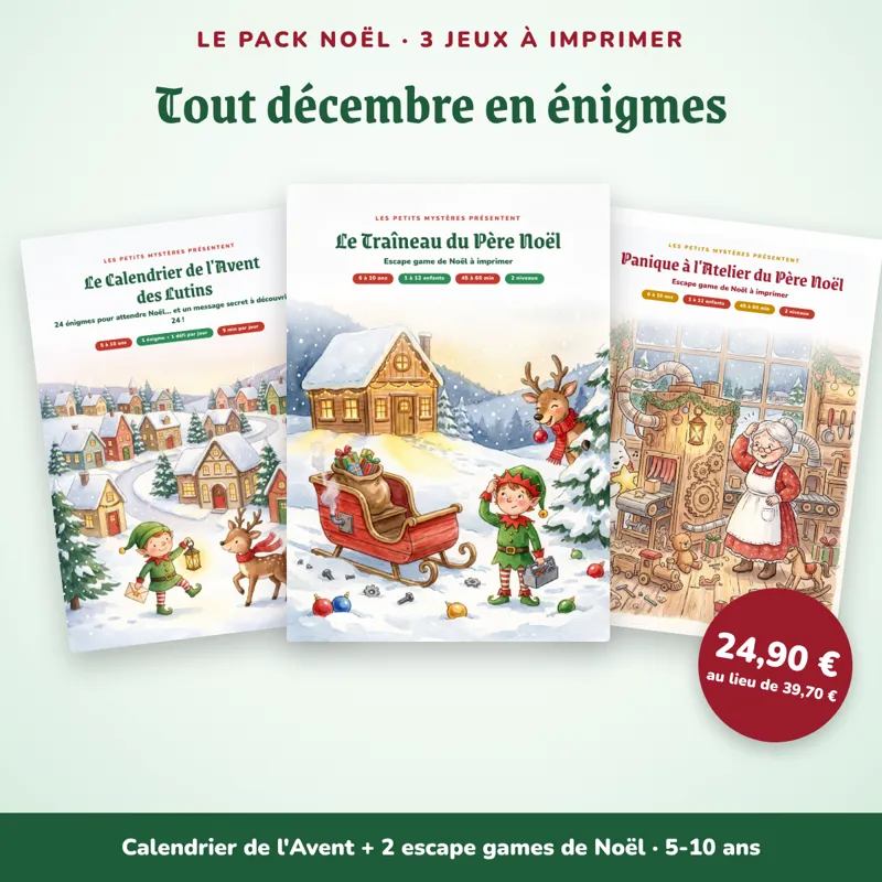 Le Pack Noël : 3 jeux